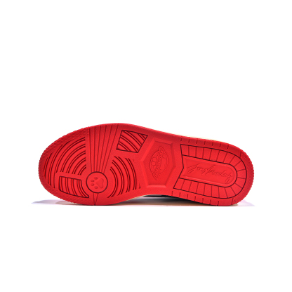 Air JOYSTODAY 1 Retro High Top Red/White/Black Sneakers Patent Leather Men