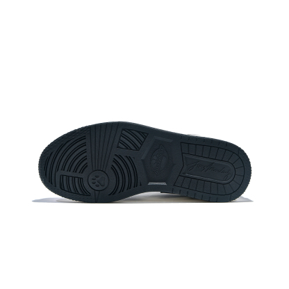 AIR JOYSTODAY Retro High White/Black/Brown Sneakers Patent Leather Women