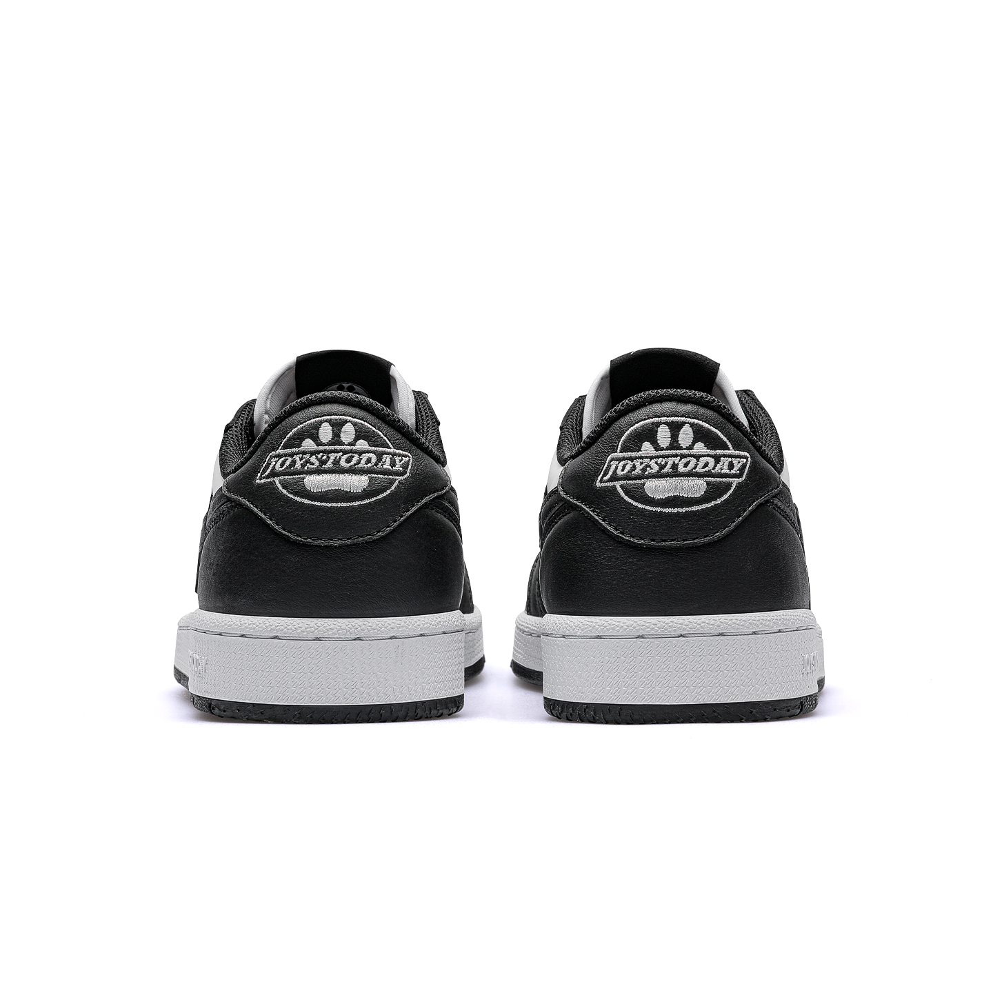 AIR JOYSTODAY AJ1 Panda Low Top Premium Leather Sneakers Men