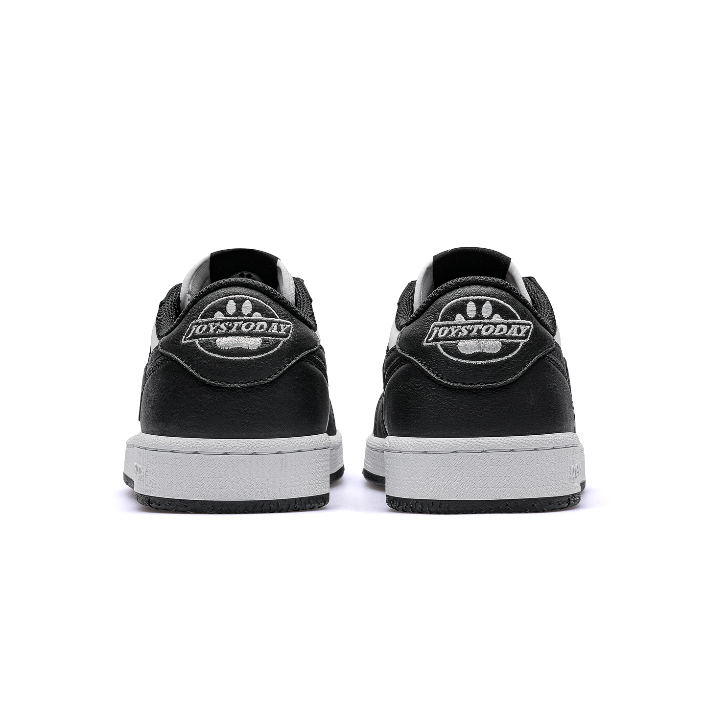 AIR JOYSTODAY AJ1 Panda Low Top Premium Leather Sneakers Men