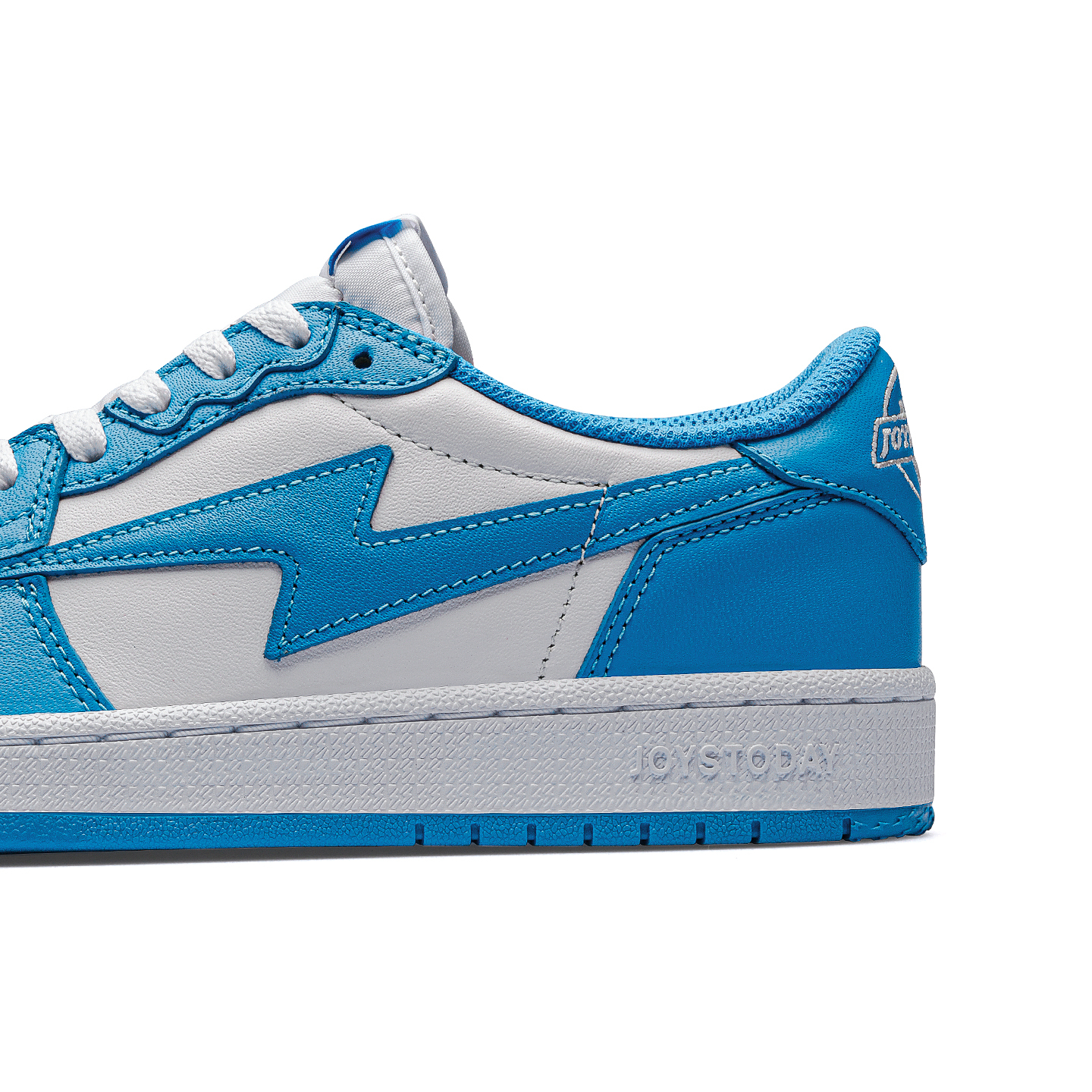 AIR JOYSTODAY Lightning AJ1 North Carolina Blue Low Top Sneakers Men