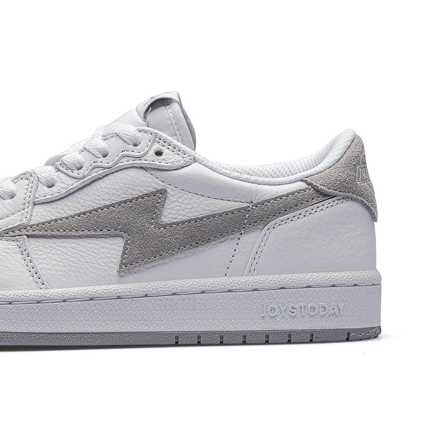 AIR JOYSTODAY Lightning AJ1 Grey Low Top Sneakers Men