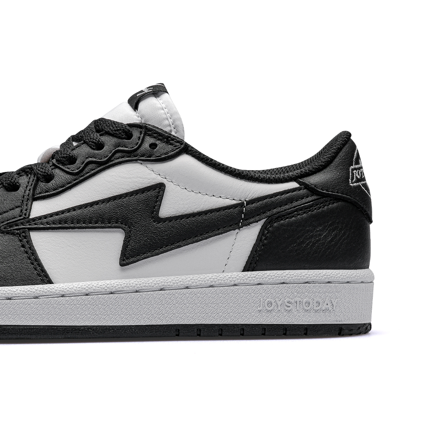 AIR JOYSTODAY AJ1 Panda Low Top Premium Leather Sneakers Men