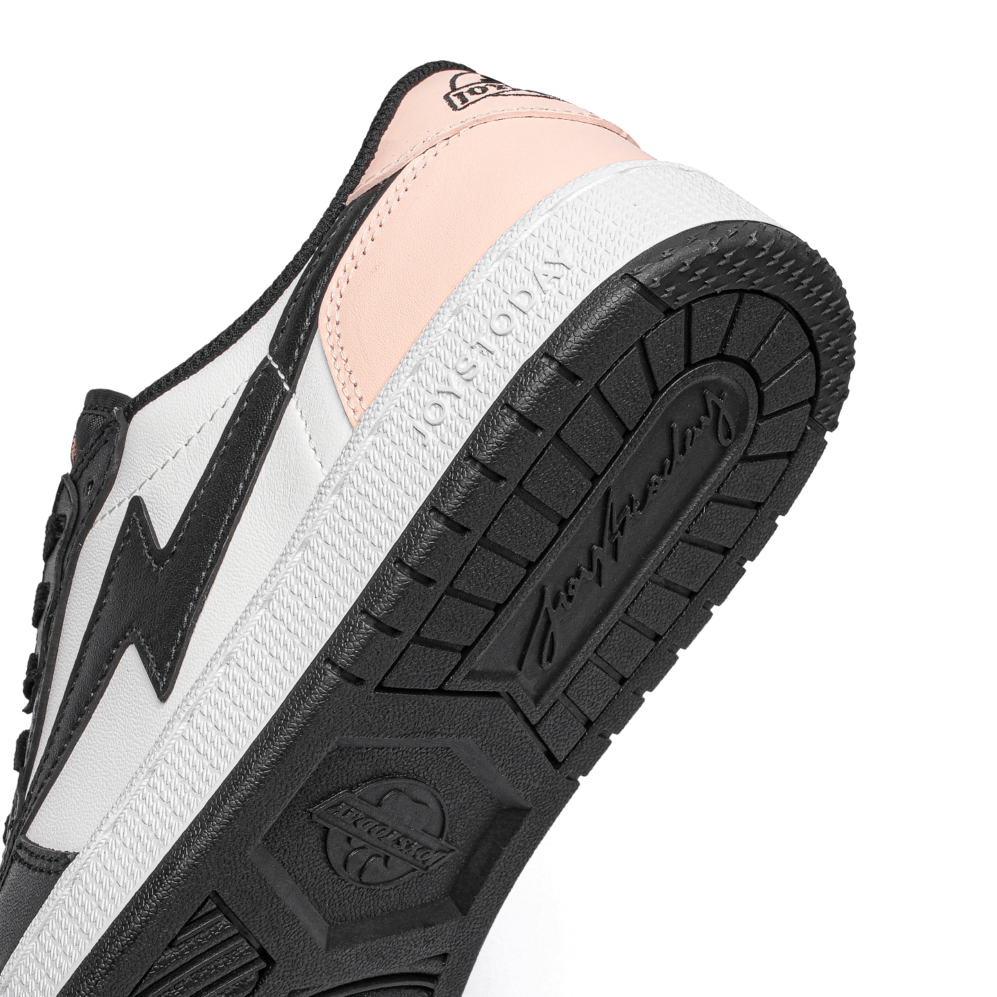 AIR JOYSTODAY Lightning AJ1 Coral Pink Low Top Sneakers Men