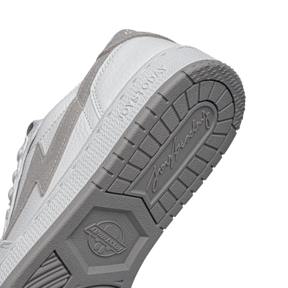 AIR JOYSTODAY Lightning AJ1 Grey Low Top Sneakers Men