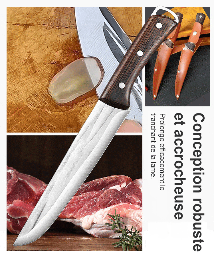 Ustensiles de cuisine forgés à la main