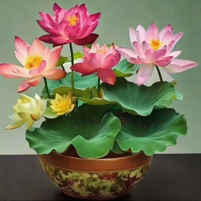 [Taux de germination très élevé] Lotus de la coupe de la chance