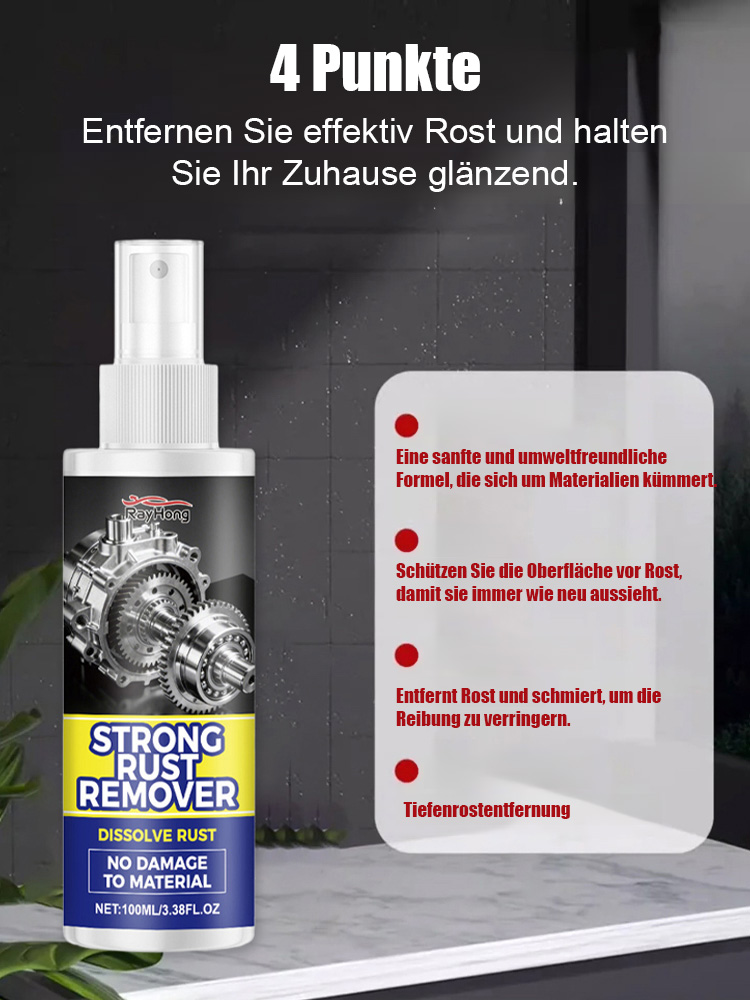 Auto Rostentferner + Reparatur + Politur 3-in-1 Spray🔥 Haben Sie genug von hässlichen Rostflecken an Ihrem Auto? Mit nur einem Sprühstoß verschwindet der Rost in wenigen Minuten. 