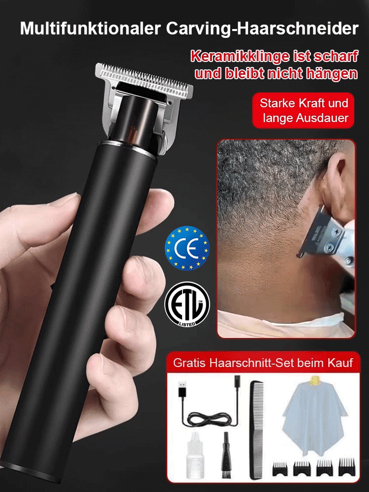 Multifunktionaler Gravur-Haarschneider💥Der Barbershop für Ihr Zuhause – Perfekter Schnitt in nur 1 Minute.