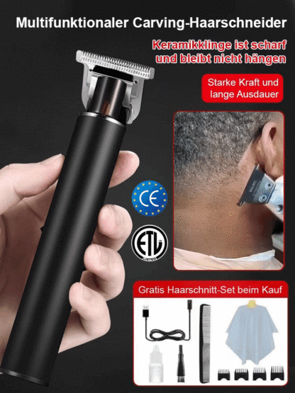 Multifunktionaler Gravur-Haarschneider💥Der Barbershop für Ihr Zuhause – Perfekter Schnitt in nur 1 Minute.