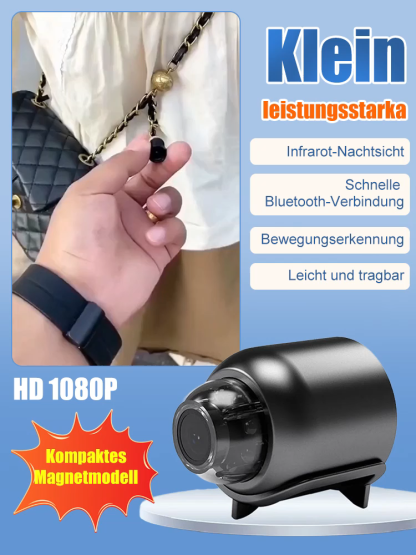 HD-Minikamera ohne tote Winkel