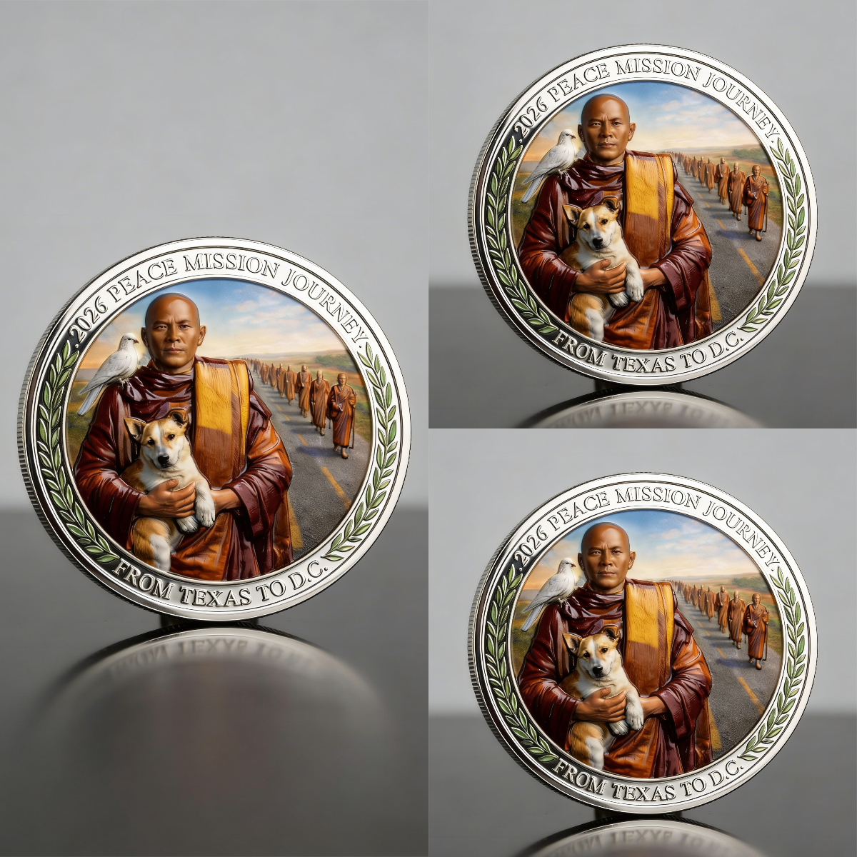 🏆NEW YEAR 60% OFF - 🙏2026“Journey of Peace Mission”Commemorative Coin