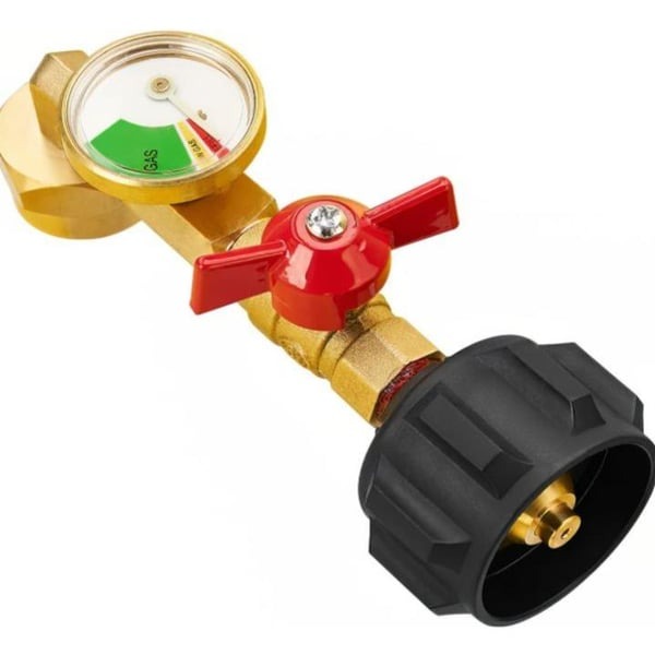 🔥LAST DAY PROMOTION SAVE 53%🔥 Top-Rated Propane Refill Elbow Adapter with Tank Gauge