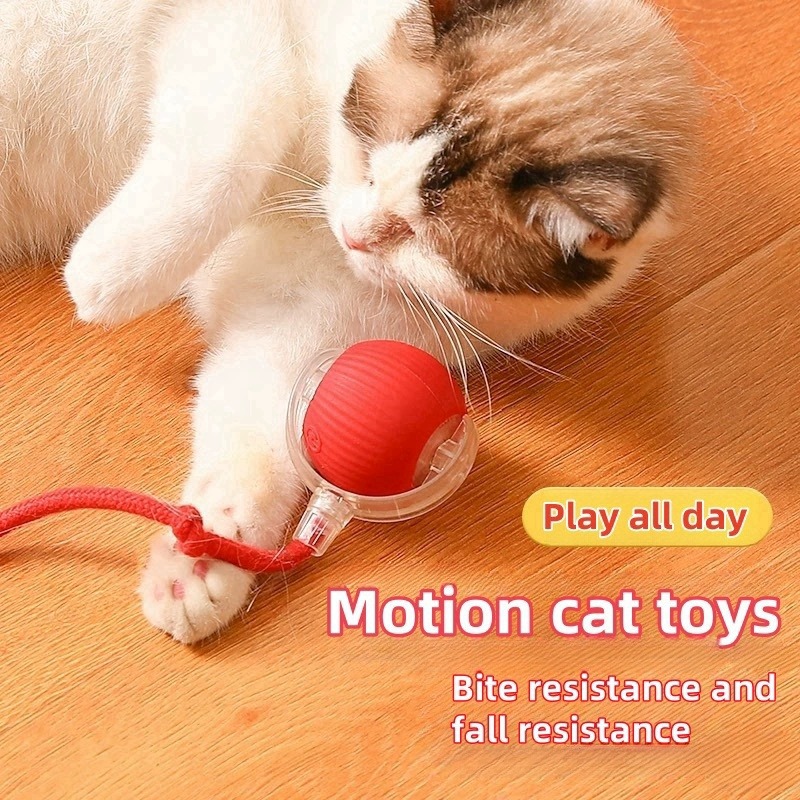 🌲2025 Hot Sale 49% Off🐱🐶2024 Automatic LED Interactive Pet Toys Ball
