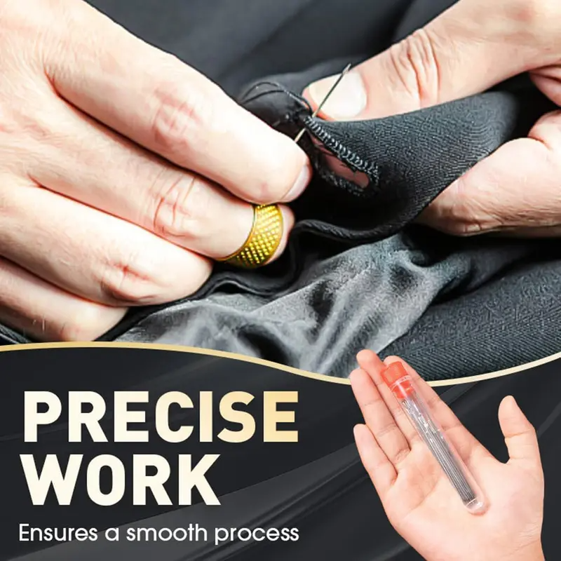 🎄Christmas Sale 49% OFF❤34PCS Big Eye Steel Needles Set🎁BUY MORE FREE MORE