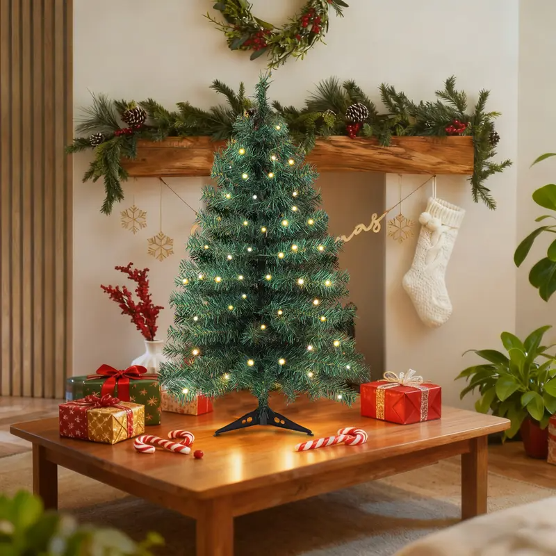💖Christmas Hot Sale 49% OFF🎄3FT Pre-Lit Artificial Christmas Tree🎁BUY 2 Free Shipping