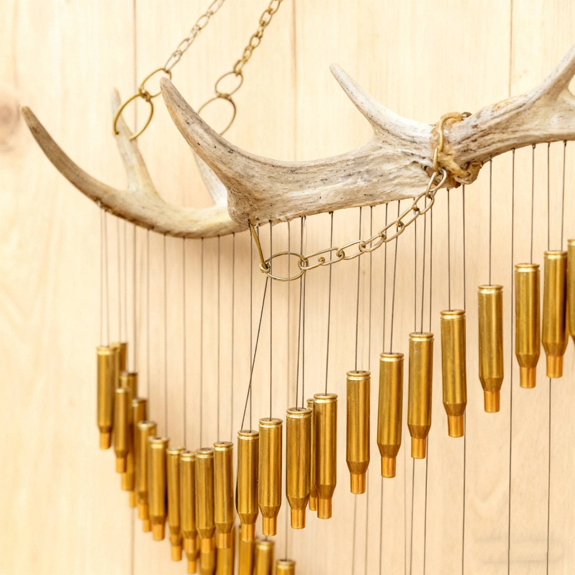 🎄Christmas Hot Sale 49% OFF🔥Handmade Bullet Antler Wind Chimes