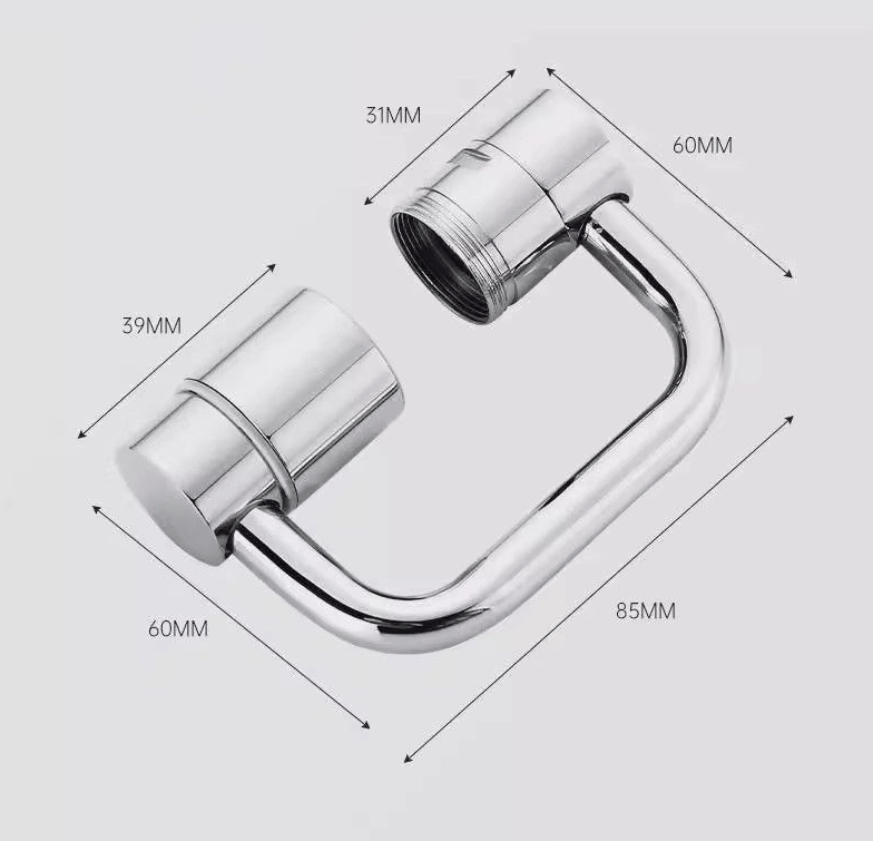 🔥2025 Summer Hot Sale 49% OFF- 🚰Universal sink faucet✨1440° Rotatable Faucet Aerator Extension