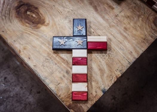 This Week Special Offer 49% OFF🔥Handmade American Wooden Flag Memorial Cross🎁Buy 2 Free shipping