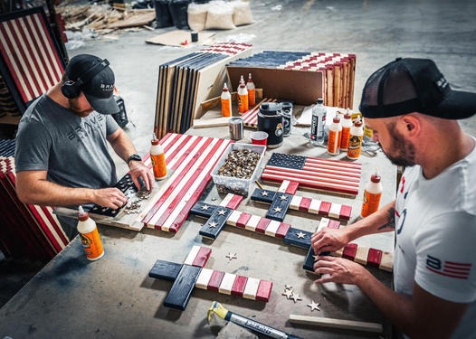 This Week Special Offer 49% OFF🔥Handmade American Wooden Flag Memorial Cross🎁Buy 2 Free shipping
