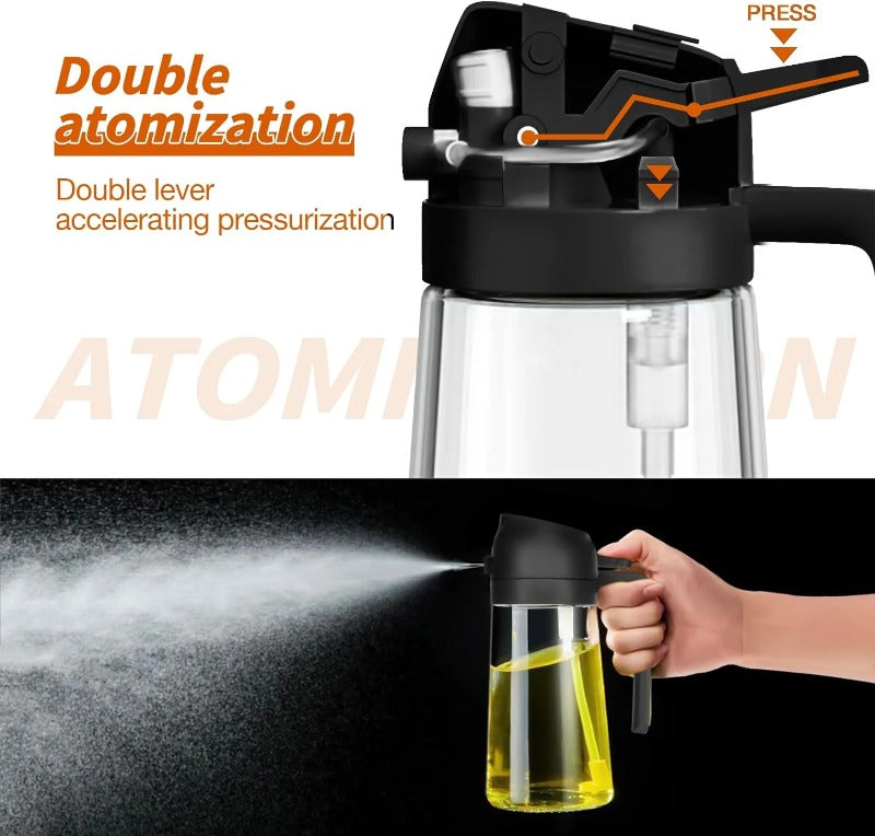 Last Day 49% OFF🔥2-in-1 Oil Sprayer Bottle🎁Buy More Save More