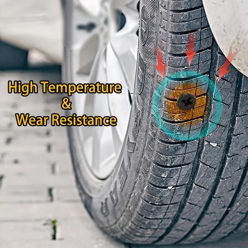 Tire Repair Rubber Nail, 20pcs Tyre Repair Rubber Nail, Universal Tire Fast Repair Tool for Motorcycle Auto Car