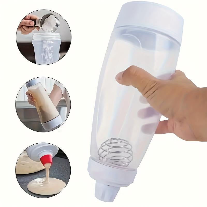 🔥LAST DAY 50% OFF🥞Handheld Batter Dispenser🥛Batter Mixing Bottle with Scale