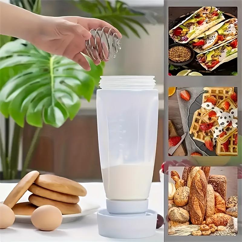 🔥LAST DAY 50% OFF🥞Handheld Batter Dispenser🥛Batter Mixing Bottle with Scale