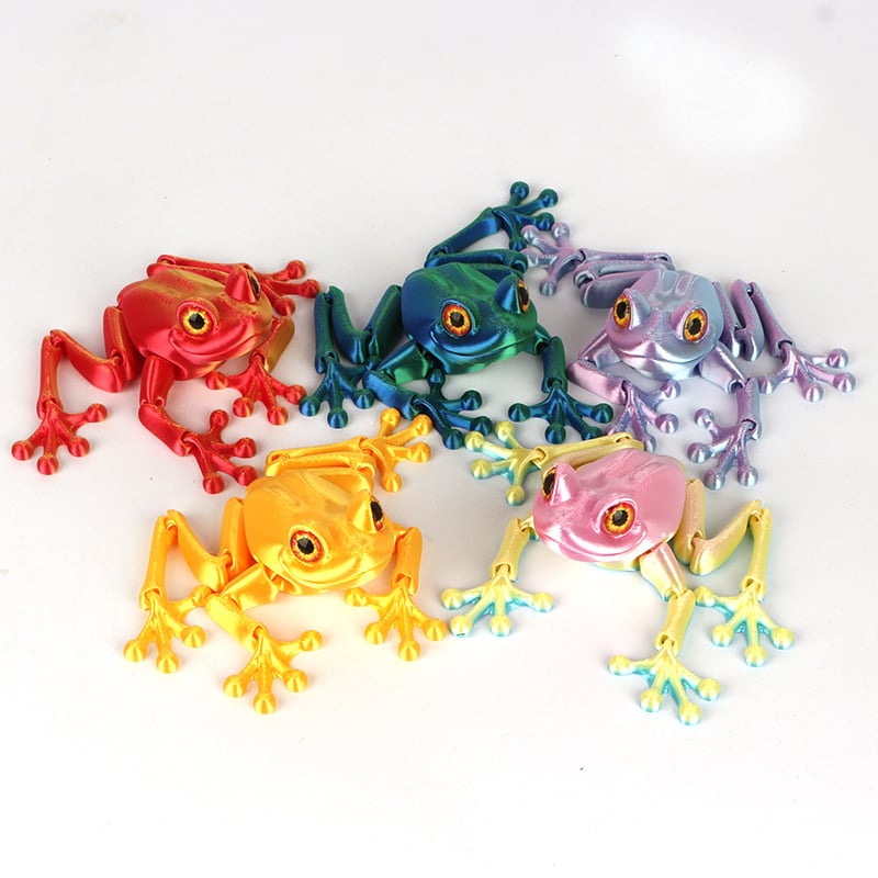 🔥 This Week Special Offer 49% OFF😺3D Printed Magnetic Glow-in-the-dark Frog Toy
