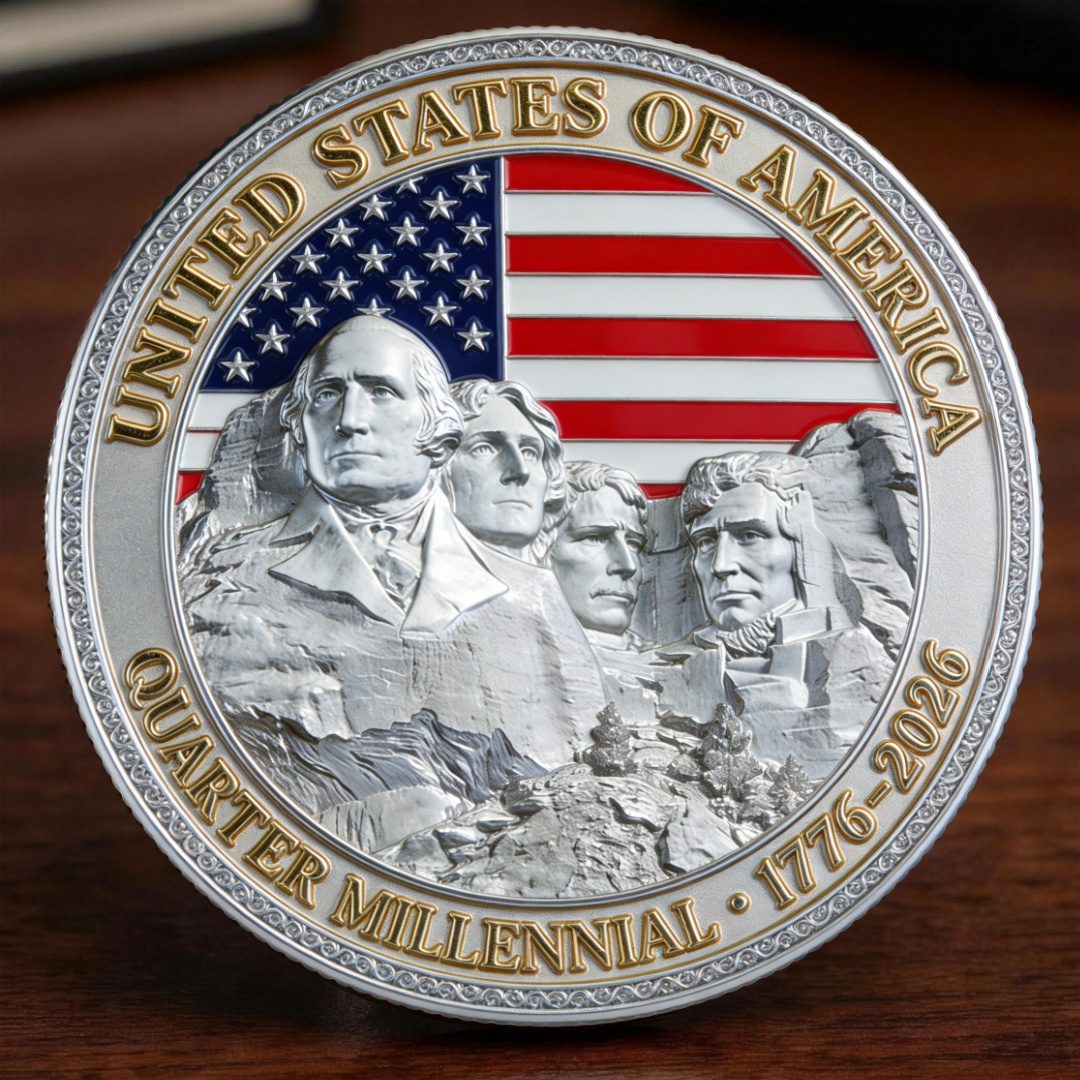 New Year Sale 50% OFF🔥250 YEARS STRONG — A COIN FOR EVERY AMERICAN HEART