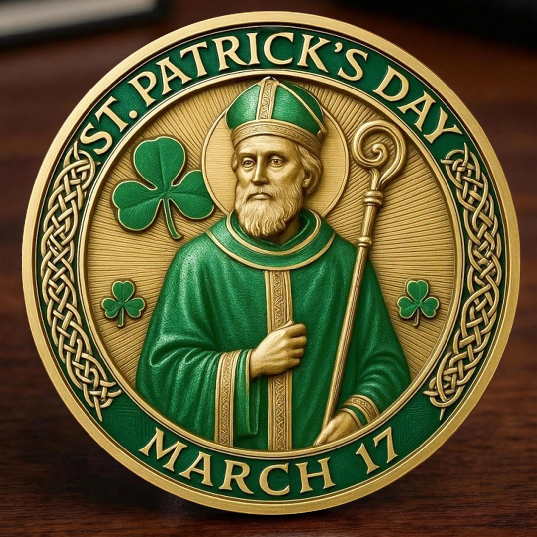 🏆New Year 60% OFF🔥St. Patrick’s Day Commemorative Coin