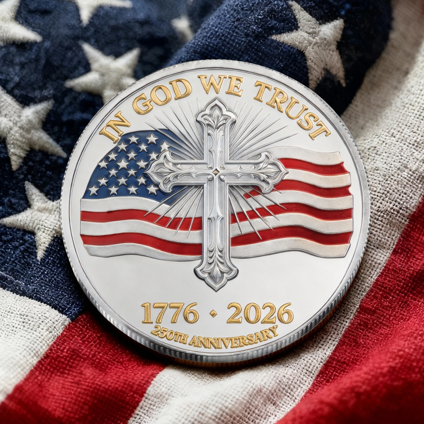 New Year Sale 50% OFF🔥250 YEARS STRONG — A COIN FOR EVERY AMERICAN HEART