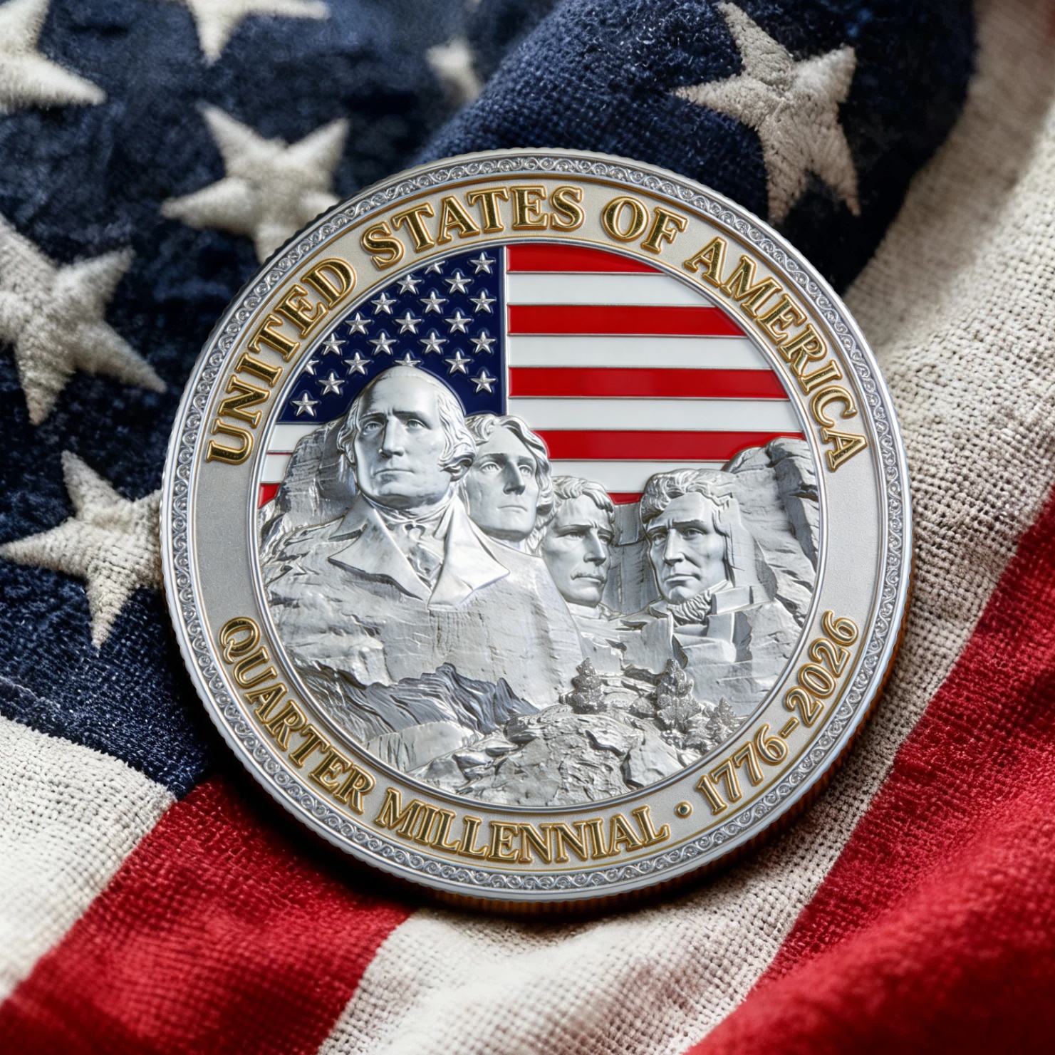 New Year Sale 50% OFF🔥250 YEARS STRONG — A COIN FOR EVERY AMERICAN HEART