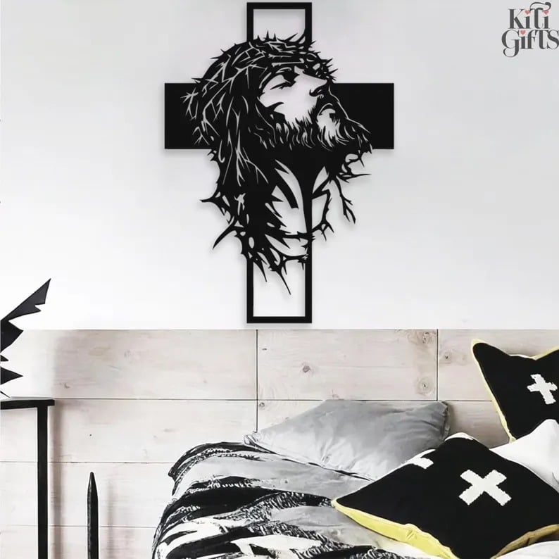❤2025 Hot Sale 49% OFF✝Metal Jesus Cross Wall Art🎁Buy 2 Free Shipping