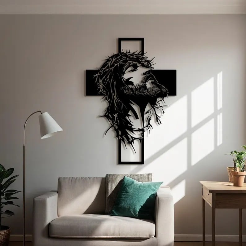 ❤2025 Hot Sale 49% OFF✝Metal Jesus Cross Wall Art🎁Buy 2 Free Shipping