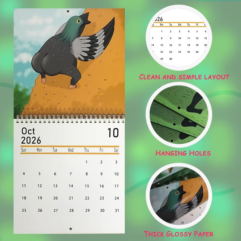Hot Sale 49% OFF🔥2026 Various Actions Bird Calendar