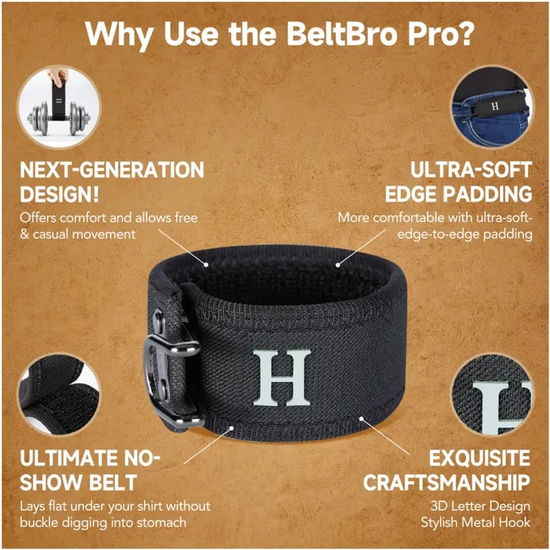 🔥Tactical Metal Hook Elastic Belt (Unisex) - Patented No - Buckle Invisible Design | Soft Adjustable Side