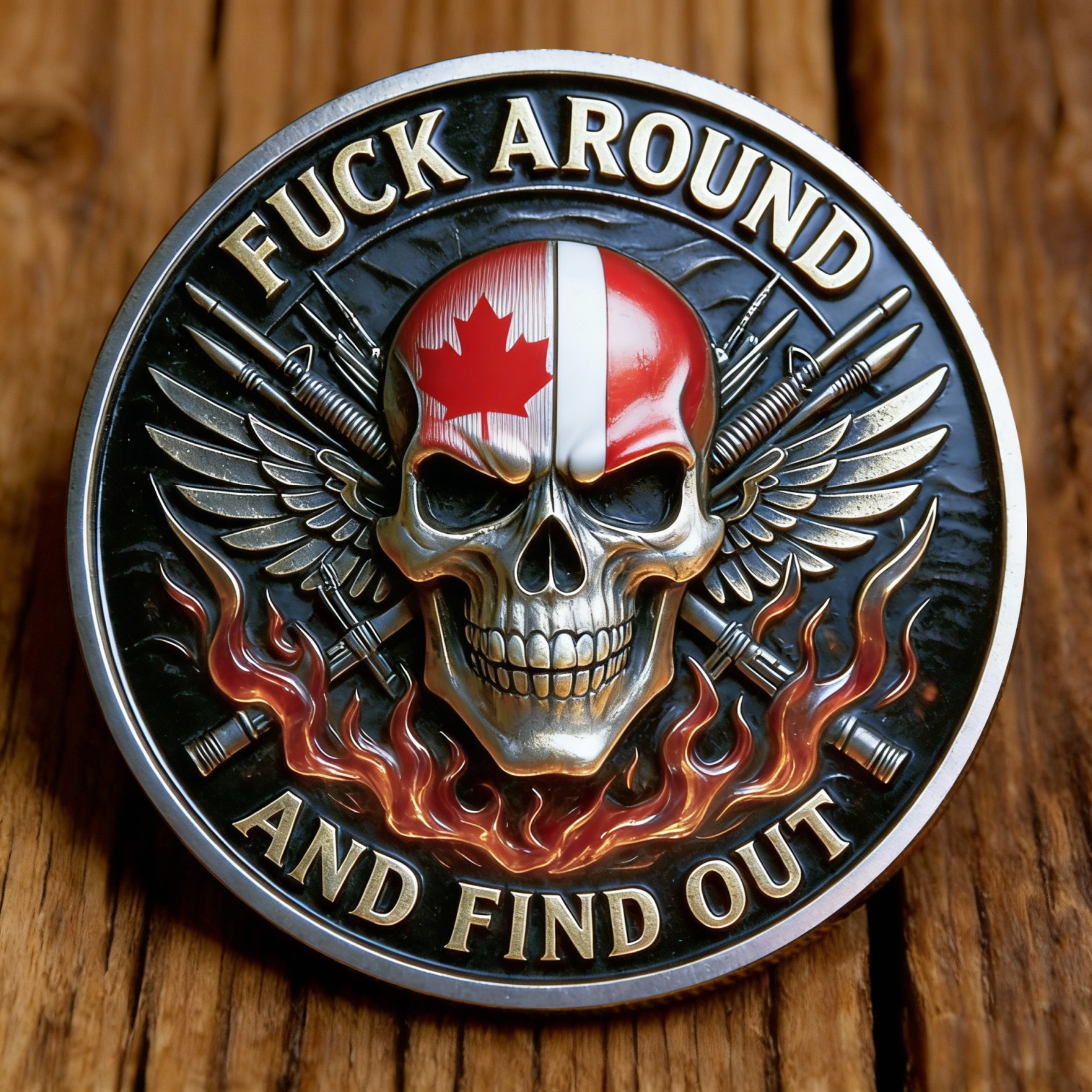 🏆Flash Sale 60% OFF - ✨“F.A.F.O.” Challenge Coin – STAY READY, ALWAYS 🔥