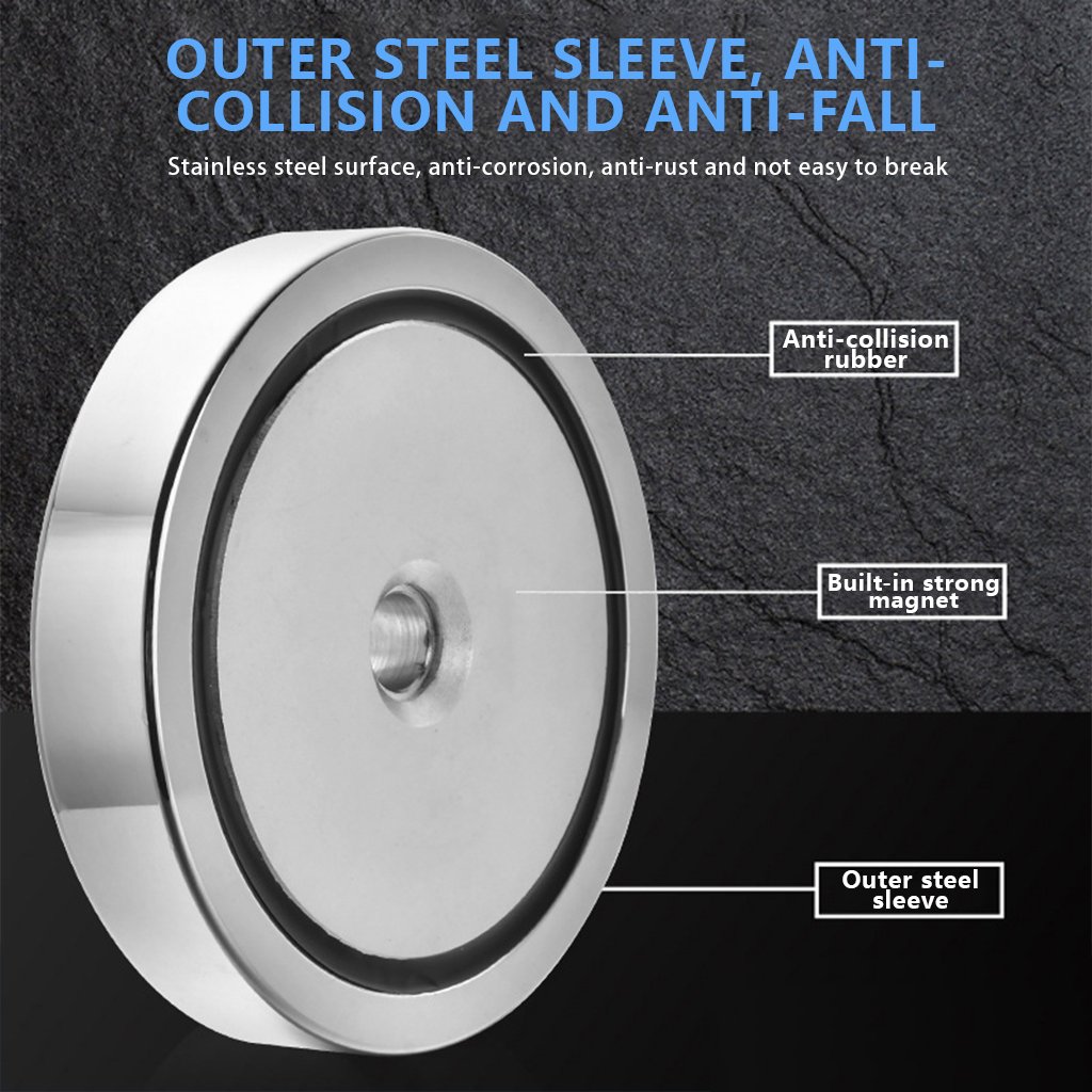 Fishing Magnet: Super Strong Neodymium Magnet for Epic Treasure Hunting 🧲