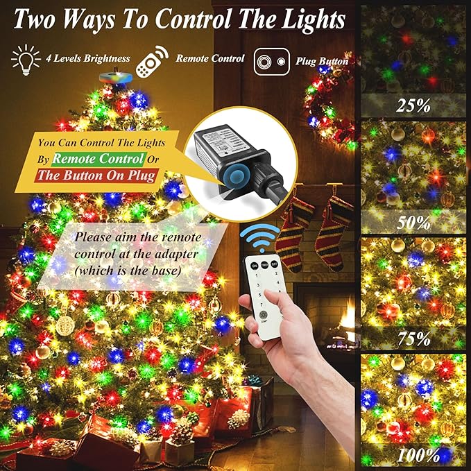2025 Christmas Sale 49% OFF🎄LED Christmas tree lights!