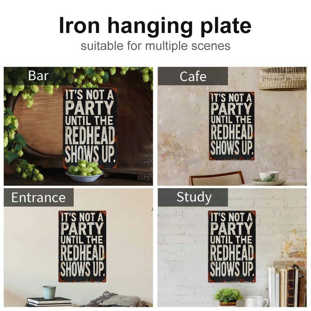 🔥2025 Summer Hot Sale 49% OFF🤣Vintage Humor Metal Sign