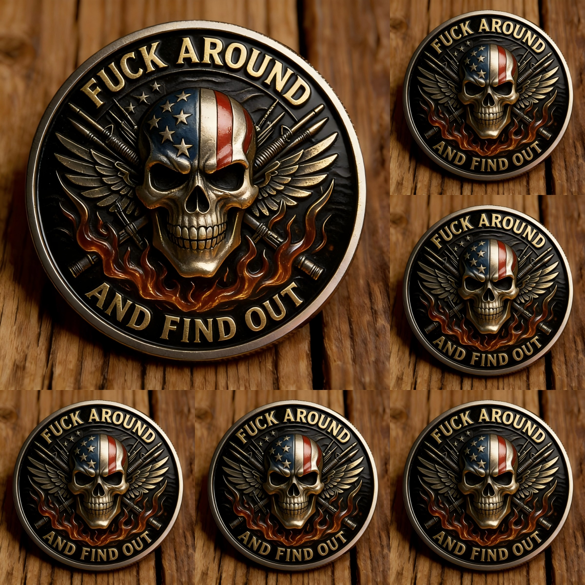 🏆Flash Sale 60% OFF - ✨“F.A.F.O.” Challenge Coin – STAY READY, ALWAYS 🔥