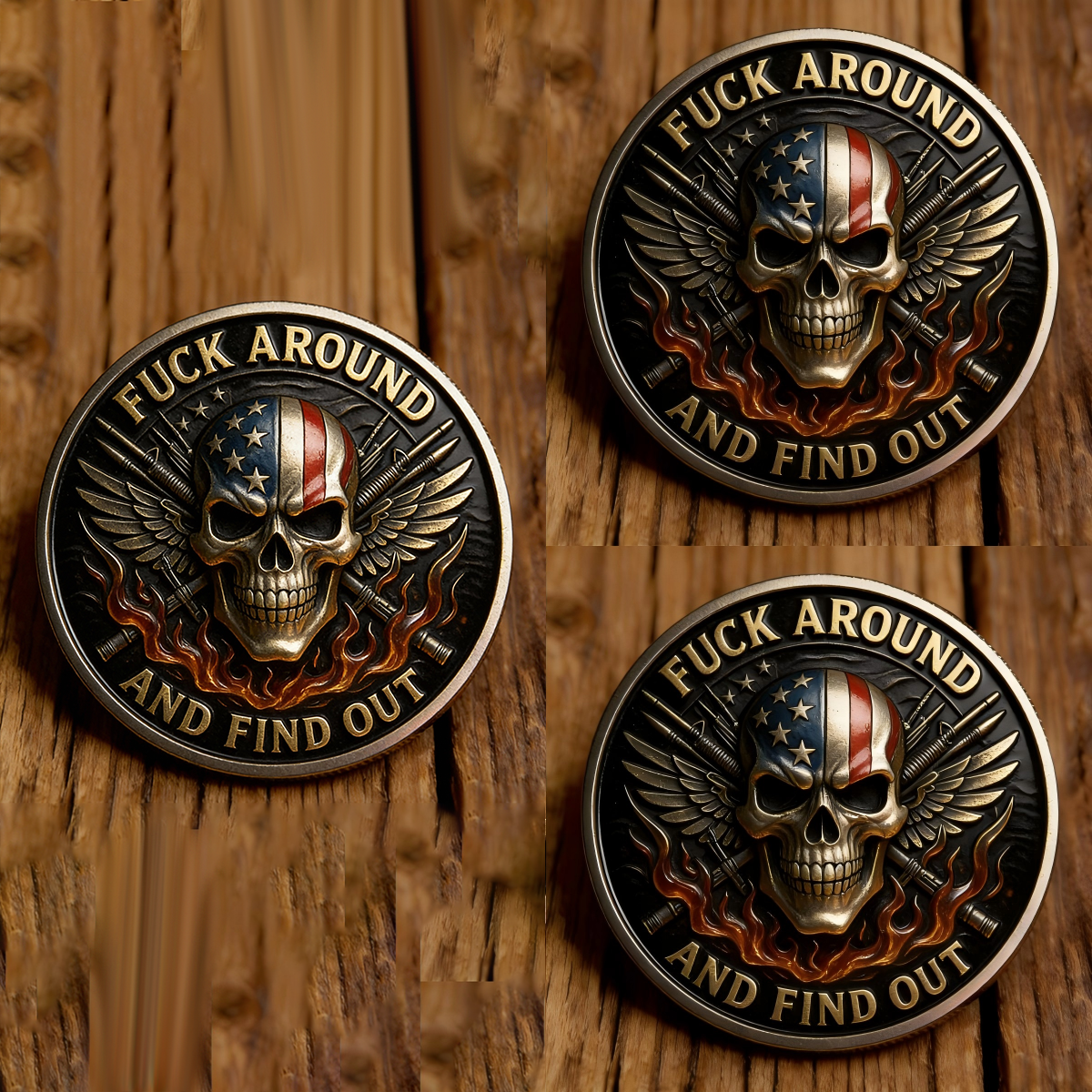 🏆Flash Sale 60% OFF - ✨“F.A.F.O.” Challenge Coin – STAY READY, ALWAYS 🔥
