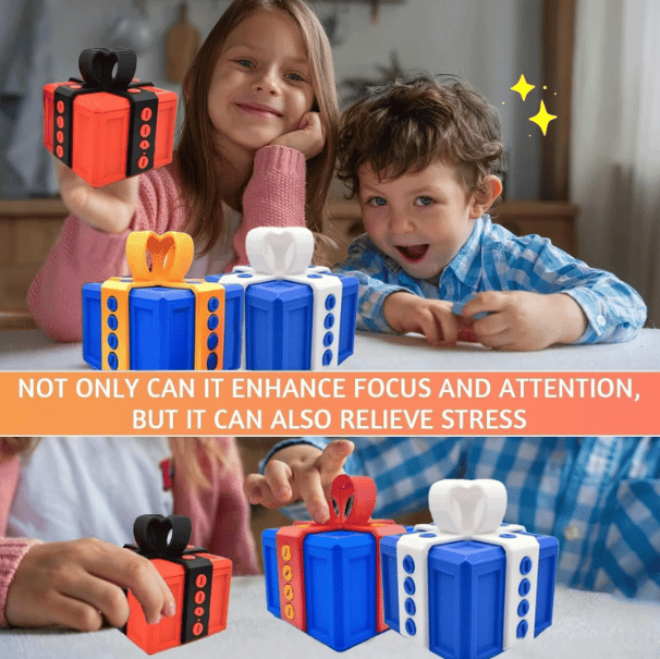 🎁 3D Printed Annoying Gift Box Ornaments 😂 - Ideal for Pranks and Mischief!