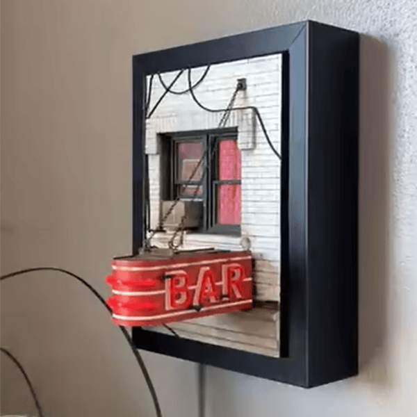 🔥Last Day 70% OFF-Record Store Retro Wall Light - Record Collector Gift✨3-Year Warranty