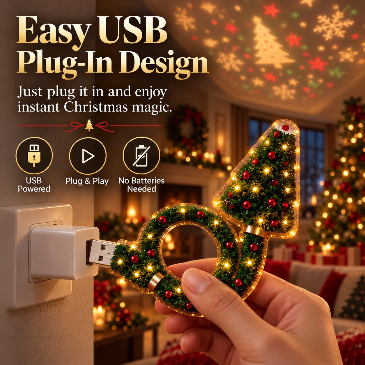Christmas projector gift idea