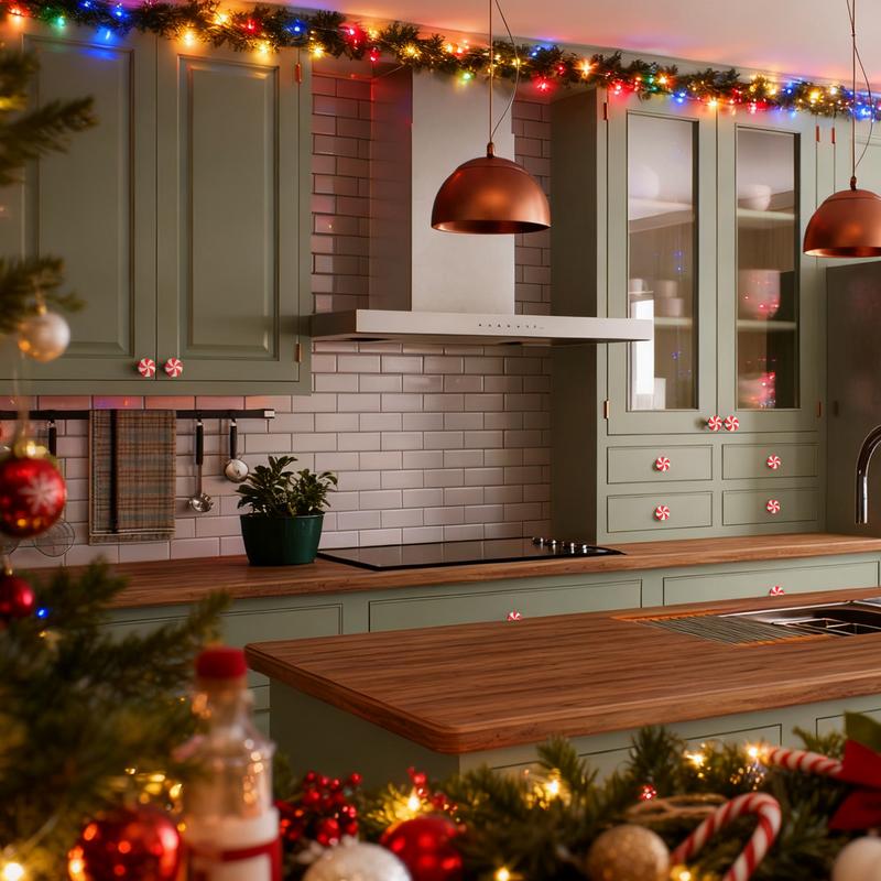 🎄2025 Christmas Knob Covers for Cabinets🎁49% OFF TODAY