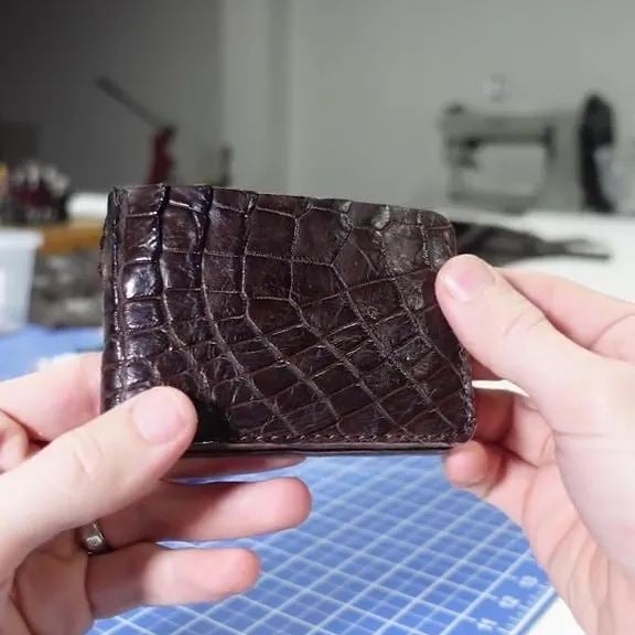 This Week Special Offer 60% OFF🔥Handmade Genuine Alligator pattern mississippiensis Wallet