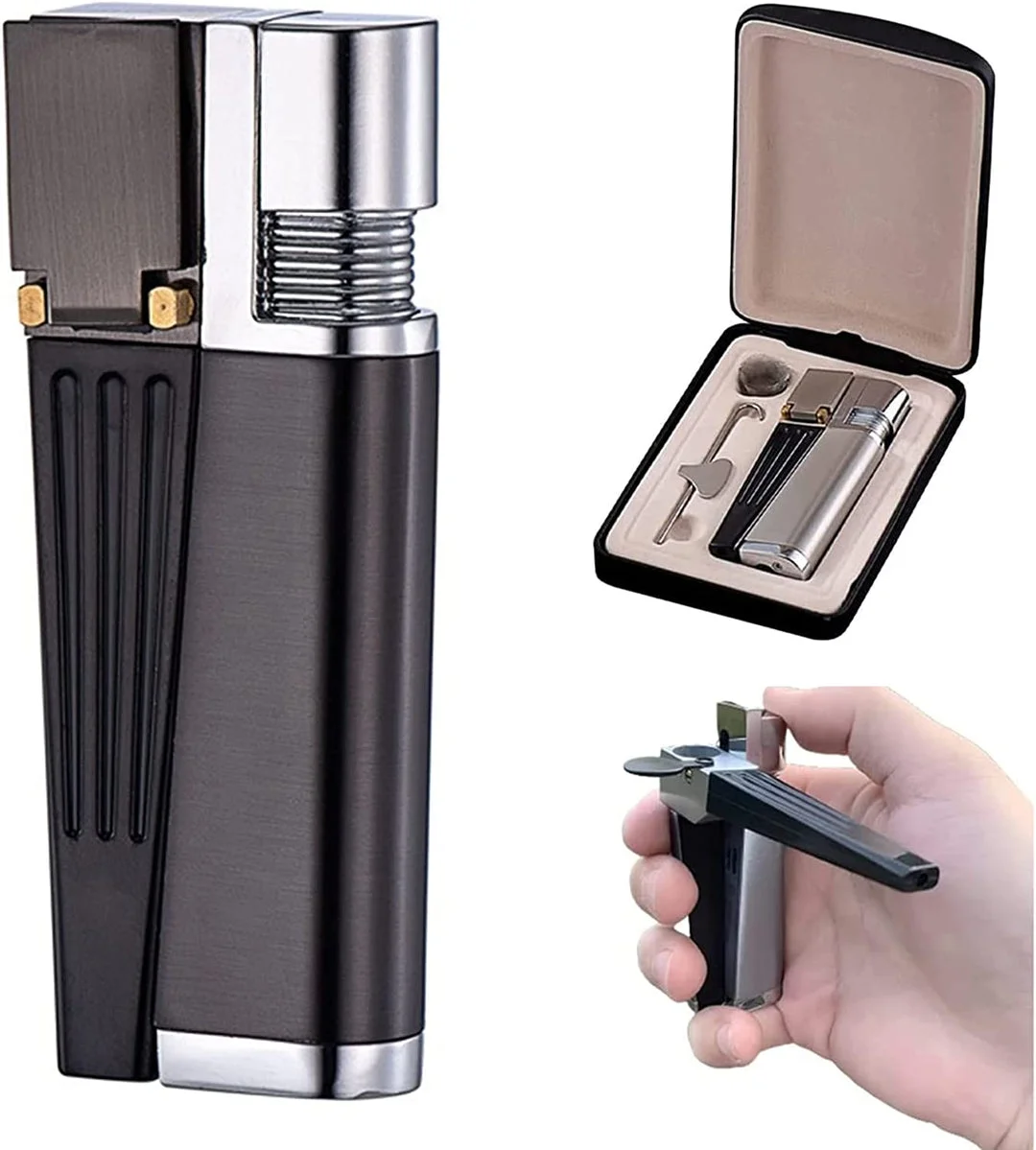 🔥This Week's Special Offer 49% OFF🔥2 in 1 Multifunctional Metal Lighter