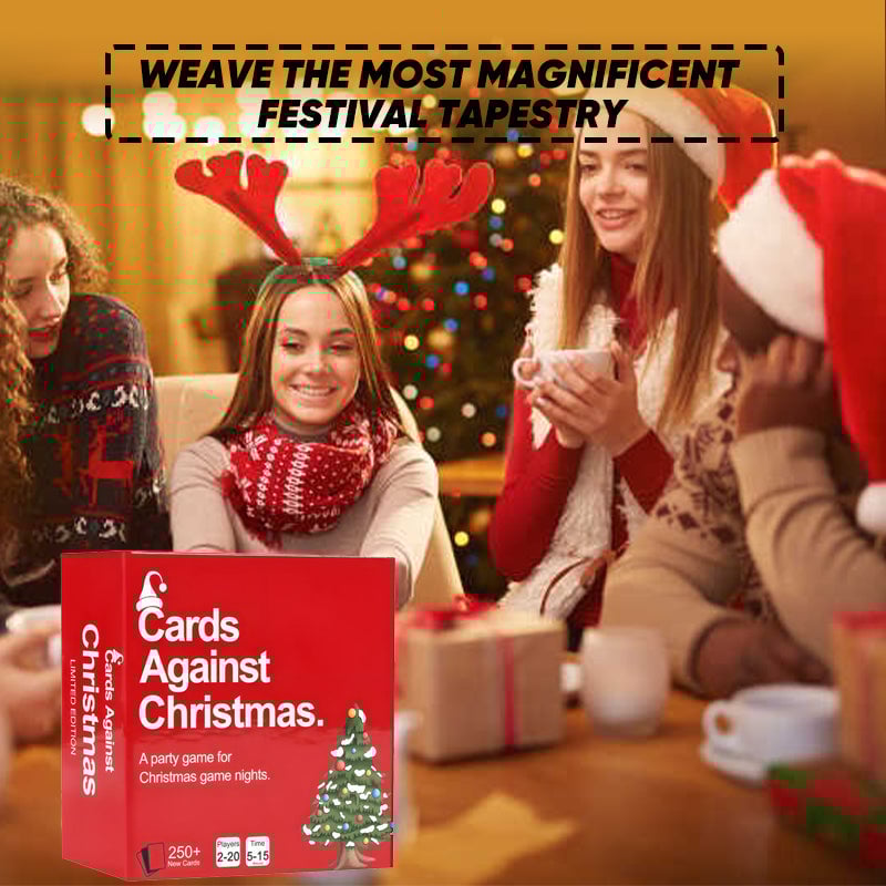 🌲Early Christmas sale off 49%--Cards Against Christmas - Game for Christmas Nights
